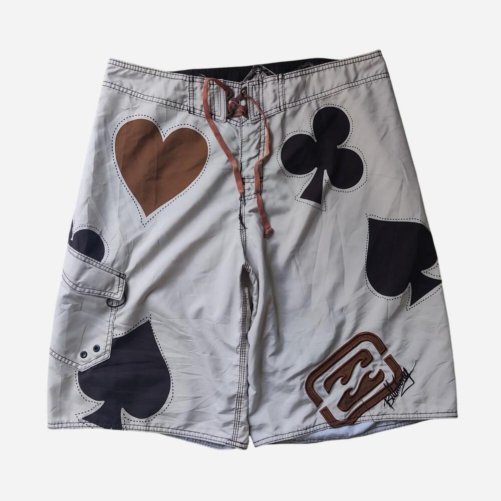 Y2K Billabong Royal Flush Board Shorts